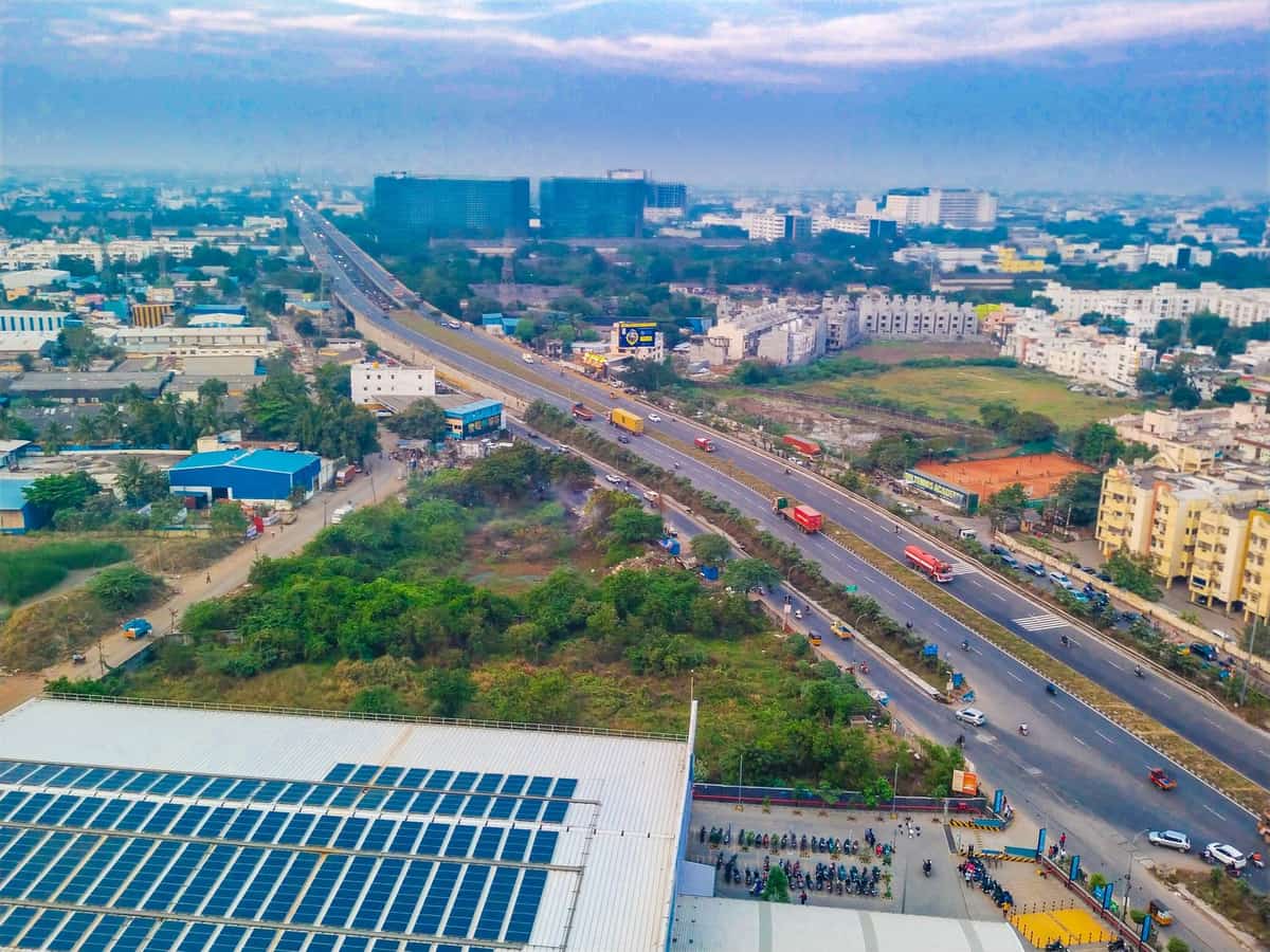 Chennai from the air
